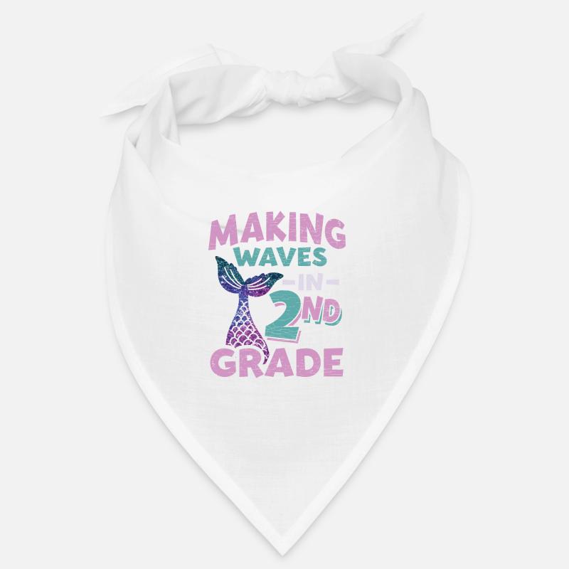 2. Klasse Schulkind Mädchen Bandana