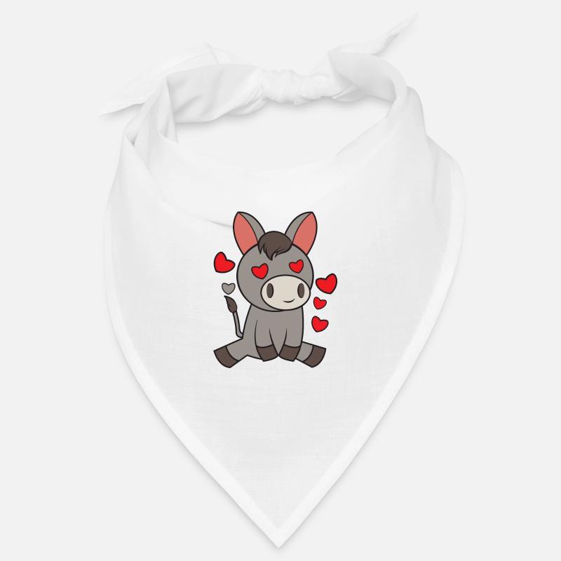 verliebter Esel Bandana