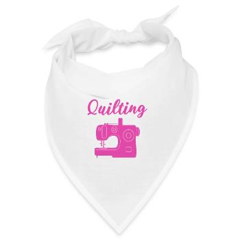 Eher quilten Couturier Gift - Bandana - Weiß - Vorne