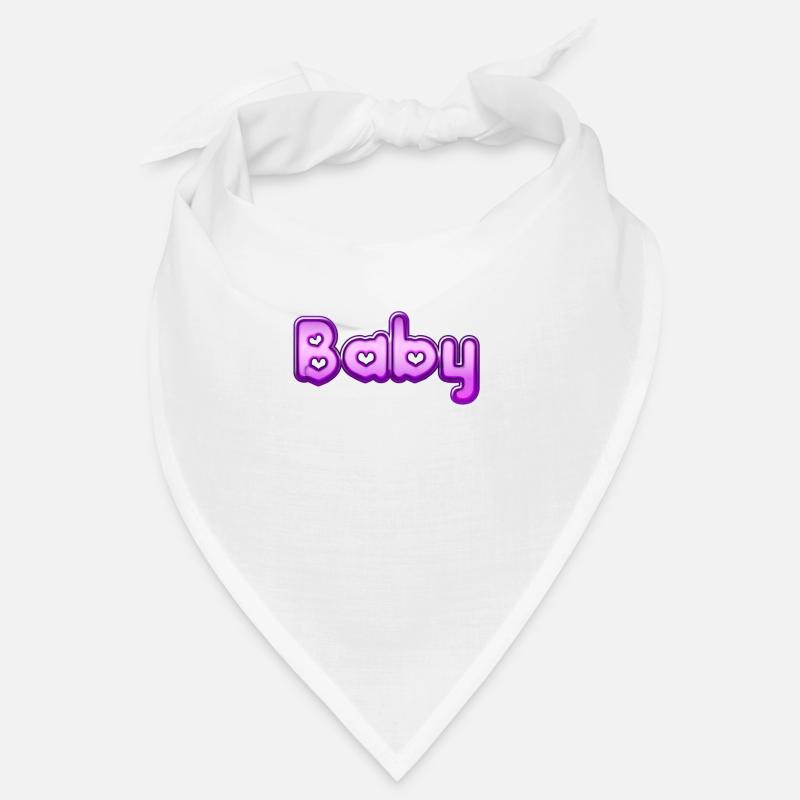 Text Baby Bandana