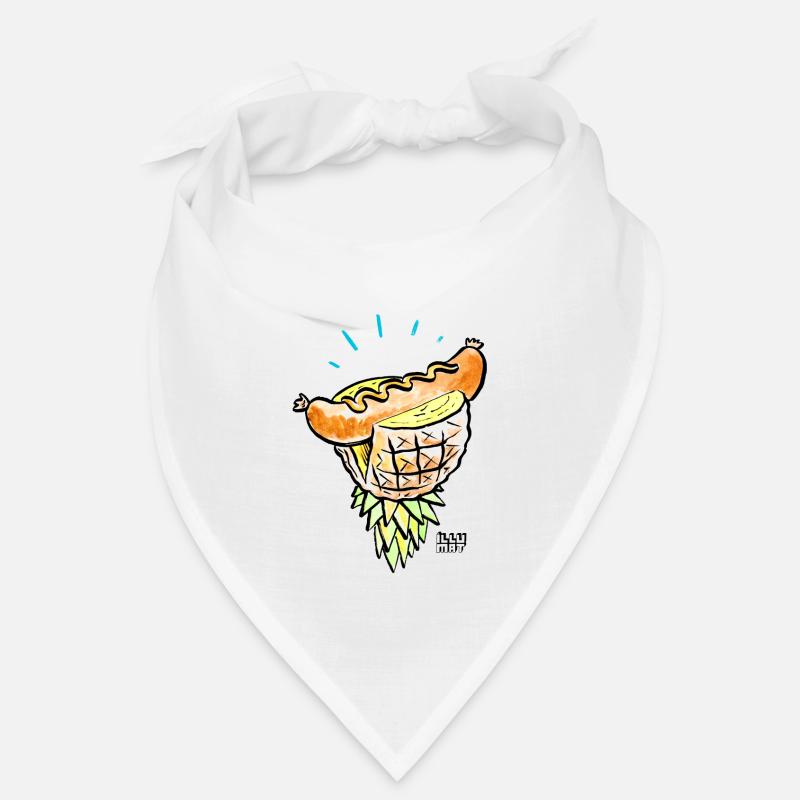 tropical wurst - Bandana - Weiß