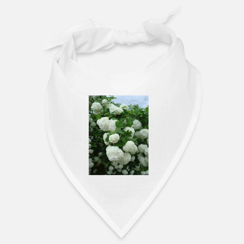 Branches boule de neige blanches - Printemps Bandana