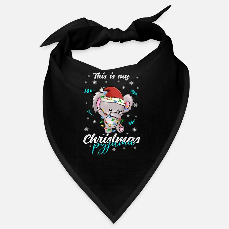 Elefant Pyjama Weihnachten Schlafen Bandana