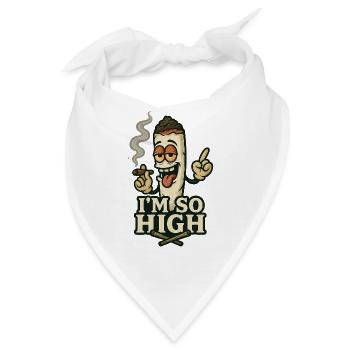 Doobie der Dude - Bandana - Weiß - Vorne
