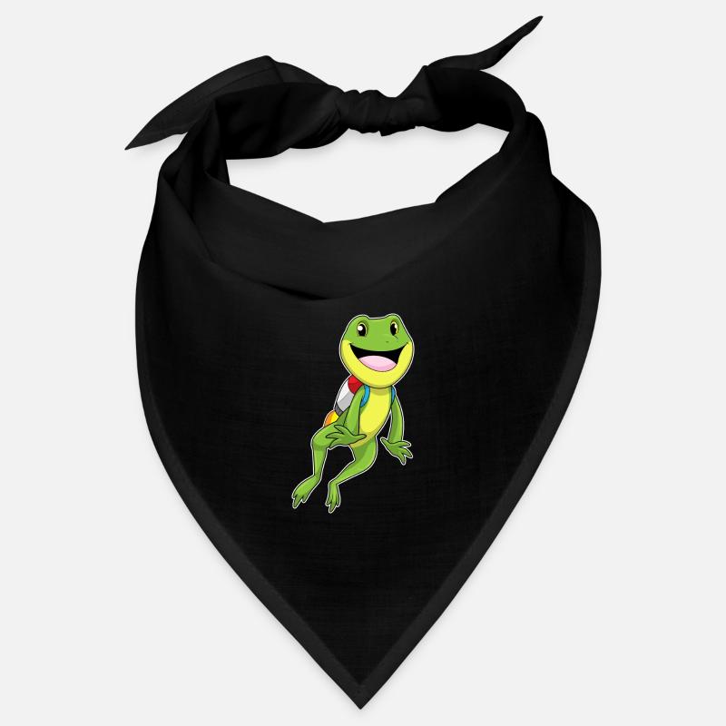Frosch mit Jetpack Bandana