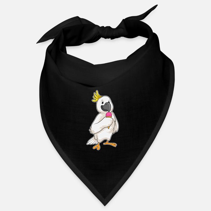 Parrot with waffle iron Bandana