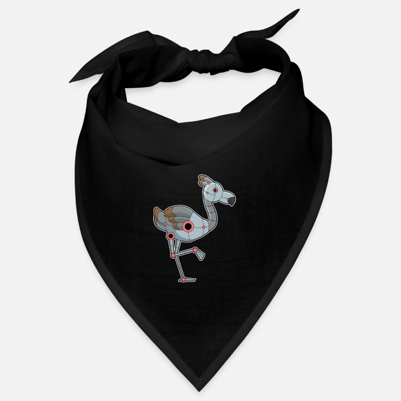 Flamingo comme robot Bandana