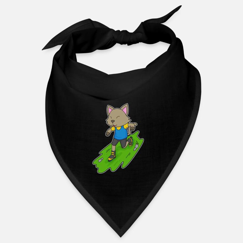 Cat Inline Skating Roller Skates Bandana