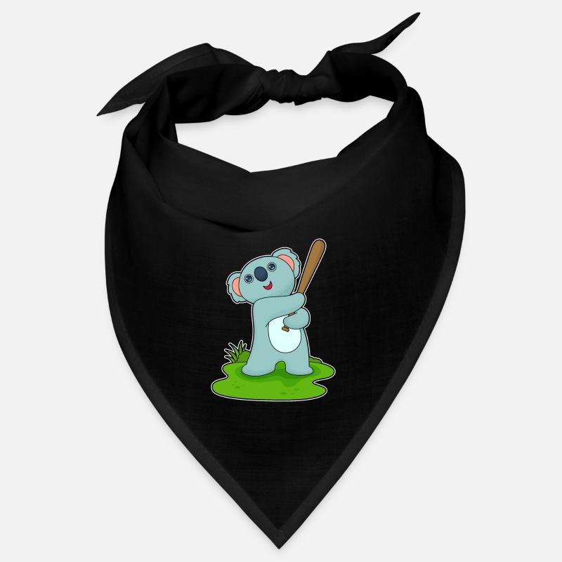 Koala Baseball Batte de baseball Bandana