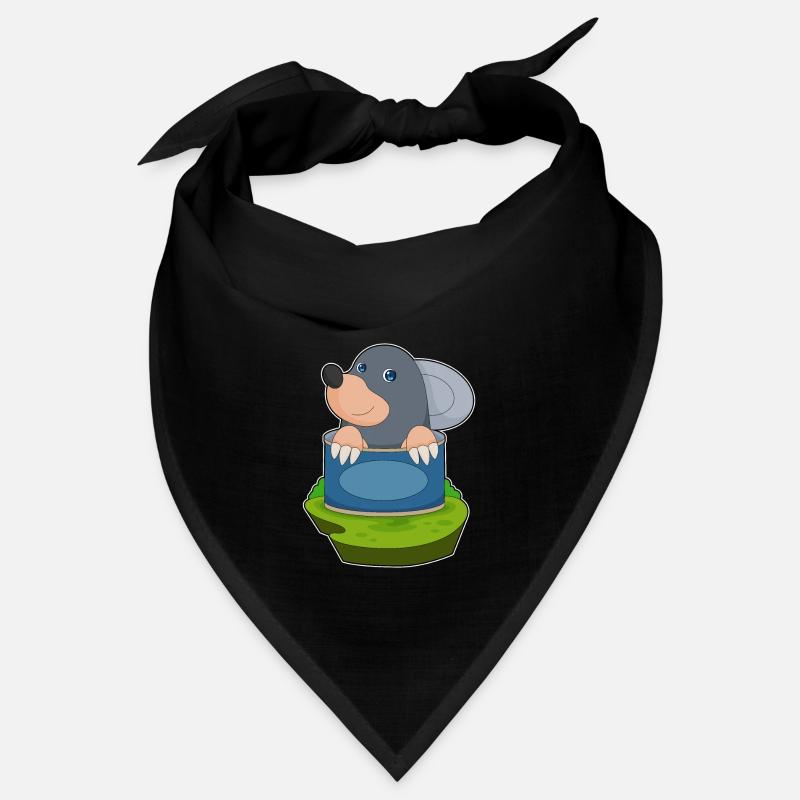 Taupe dans une boîte de conserve Bandana
