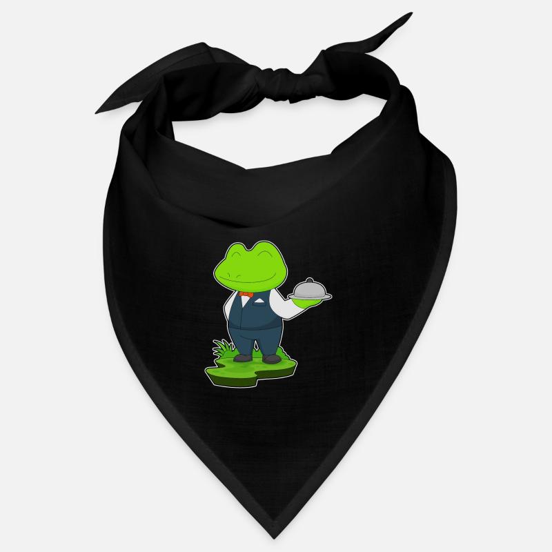Frosch Kellner Servierplatte Bandana
