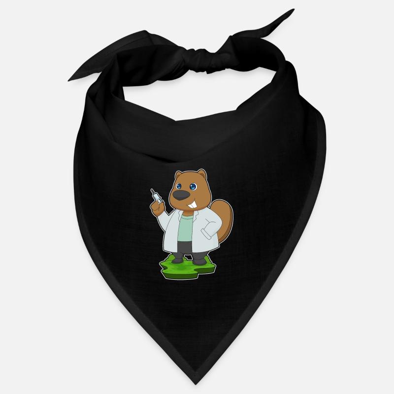 Biber Arzt Spritze Bandana