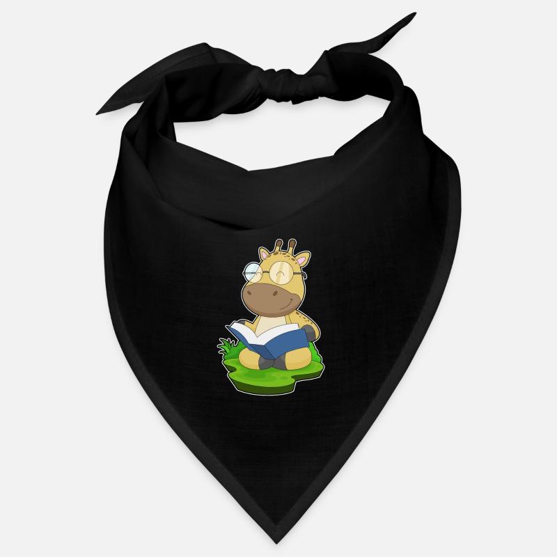 Giraffe Nerd Book Bandana