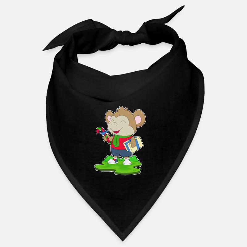 Monkey Christmas Package Bandana