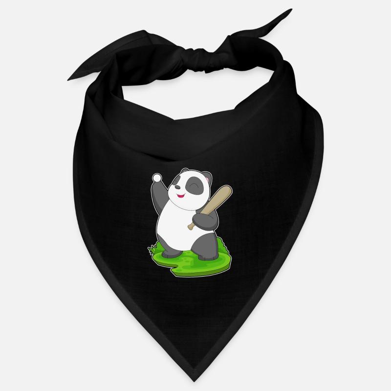 Panda Baseball Baseball Bat Bandana