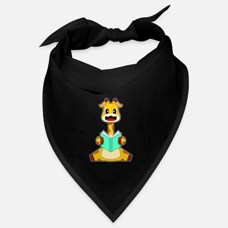 Giraffe Nerd Book Bandana