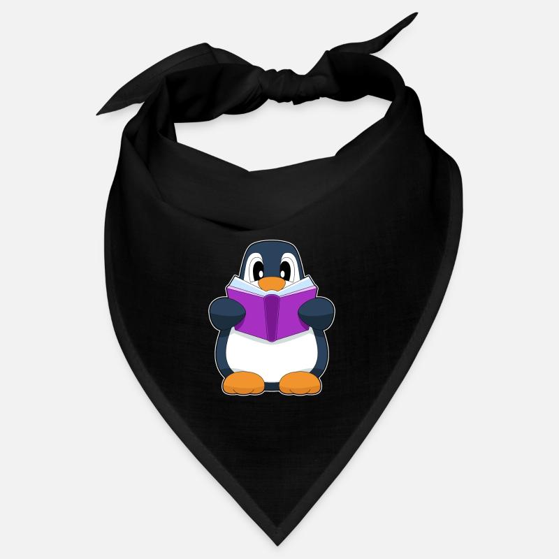 Penguin Nerd Book Bandana