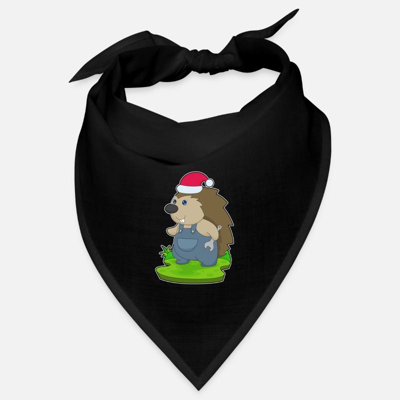 Mécanique de Noël hérisson Bandana