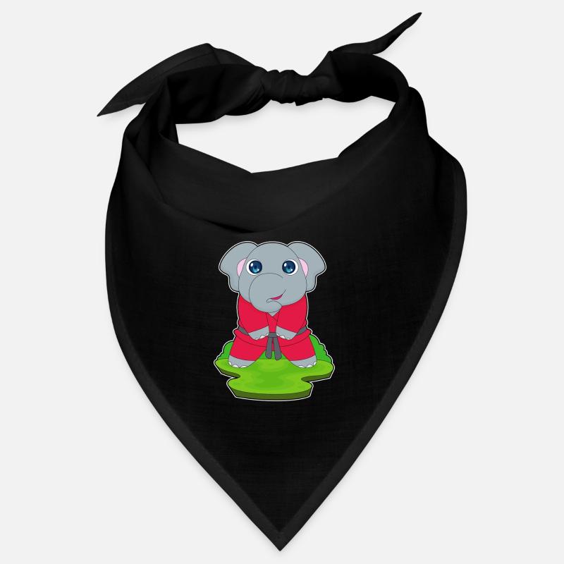 Elefant Kampfkunst Karate Bandana