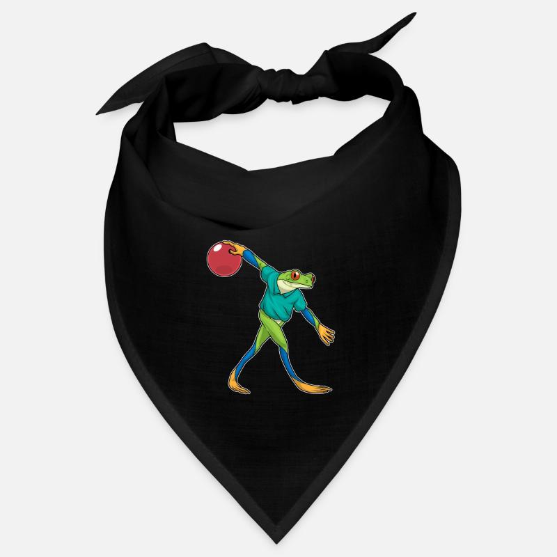 Frosch Bowling Bowlingkugel Bandana