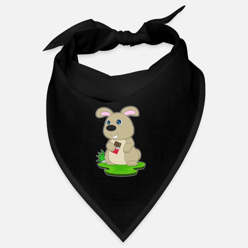 Bunny Chocolate Bar Bandana
