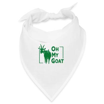 Ziege - Bock - Geiß - Bauernhof - Zoo - Urlaub - Bandana - Weiß - Vorne
