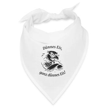 Dünnes Eis 2.0 - Bandana - Weiß - Vorne