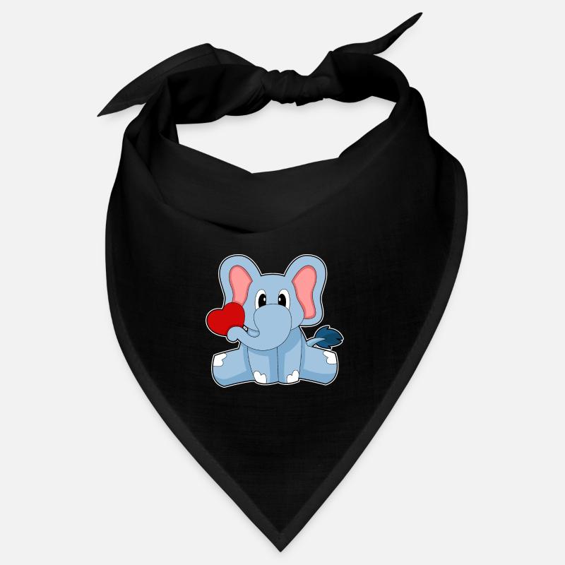 Elefant Herz Bandana