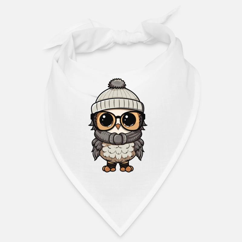 Eule Winter Cozy Bandana