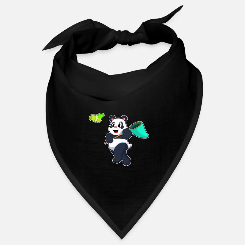Panda Landing Net Bamboo Bandana