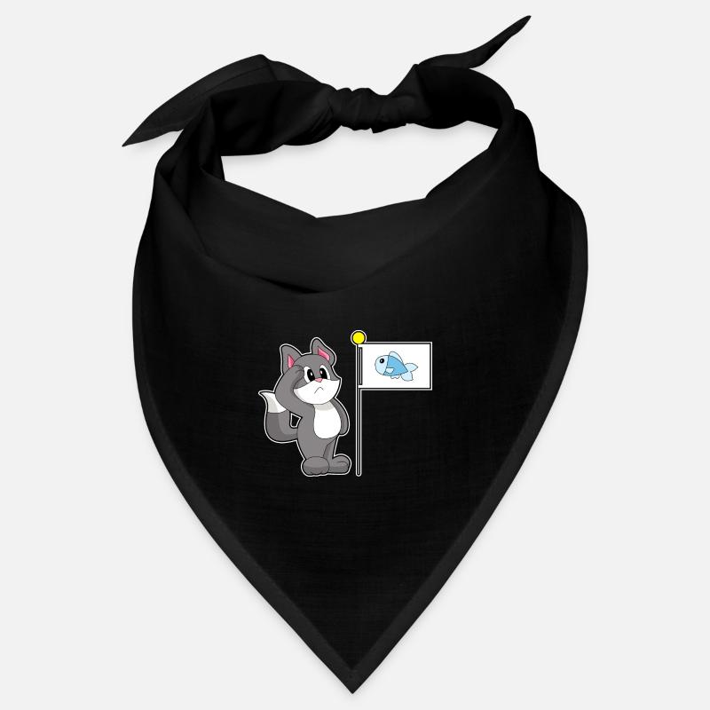 Drapeau de chat Bandana