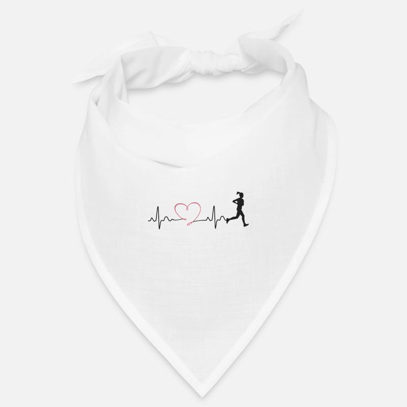 Runner Jogging Jogger Pulse Beat Cadeau Bandana