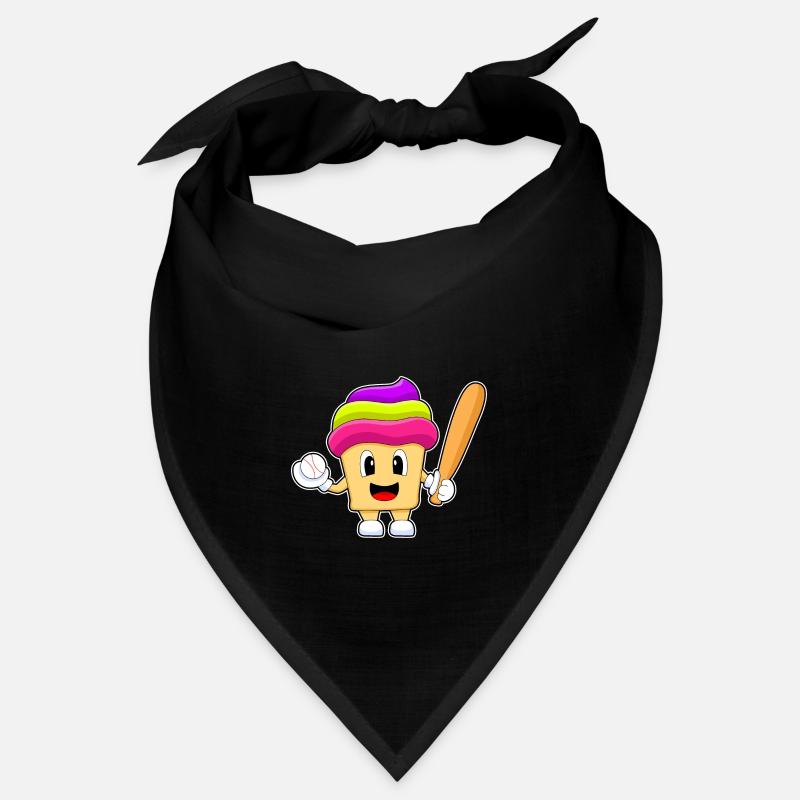 Cake Baseball Baseball Bats Bandana