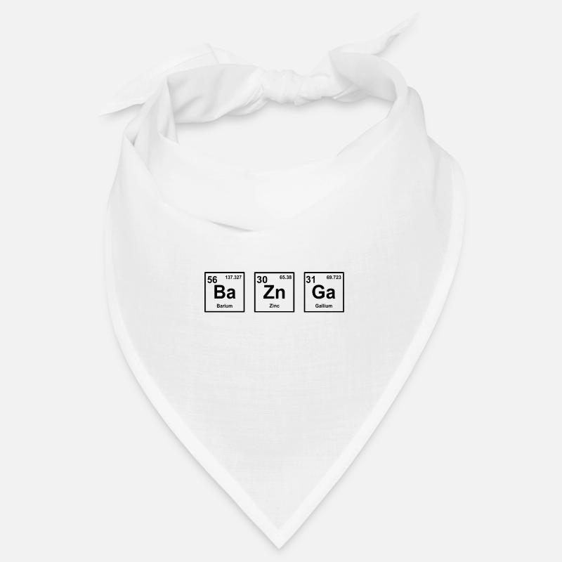 BA ZN GA Physicist Gift Big Bang Bandana