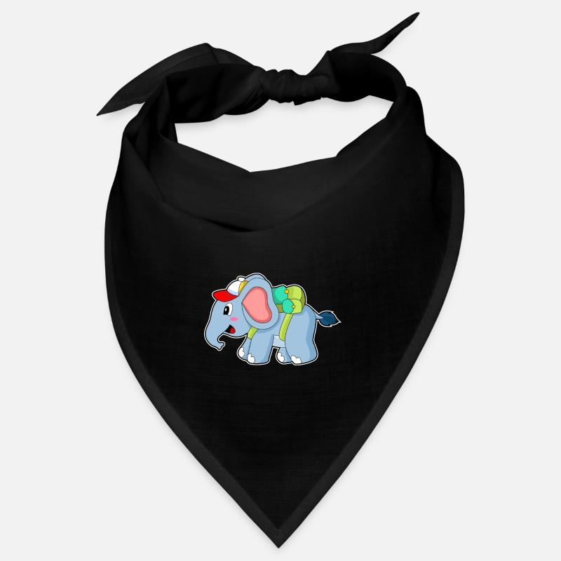 Elephant School Backpack Bandana