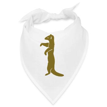 Wiesel - Bandana - Weiß - Vorne