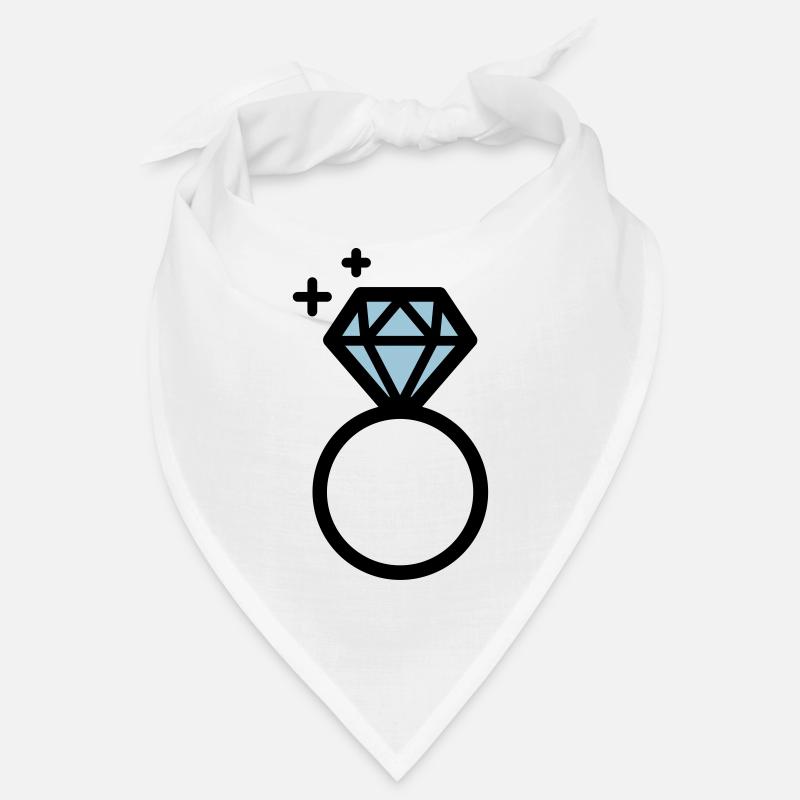 Verlobungsring mit Diamant Bandana
