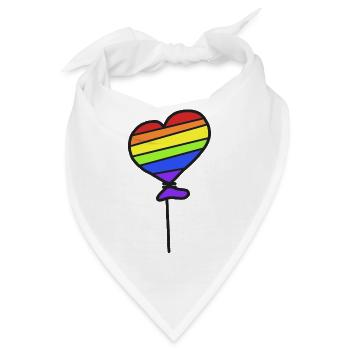 Pride Month - Bandana - Weiß - Vorne