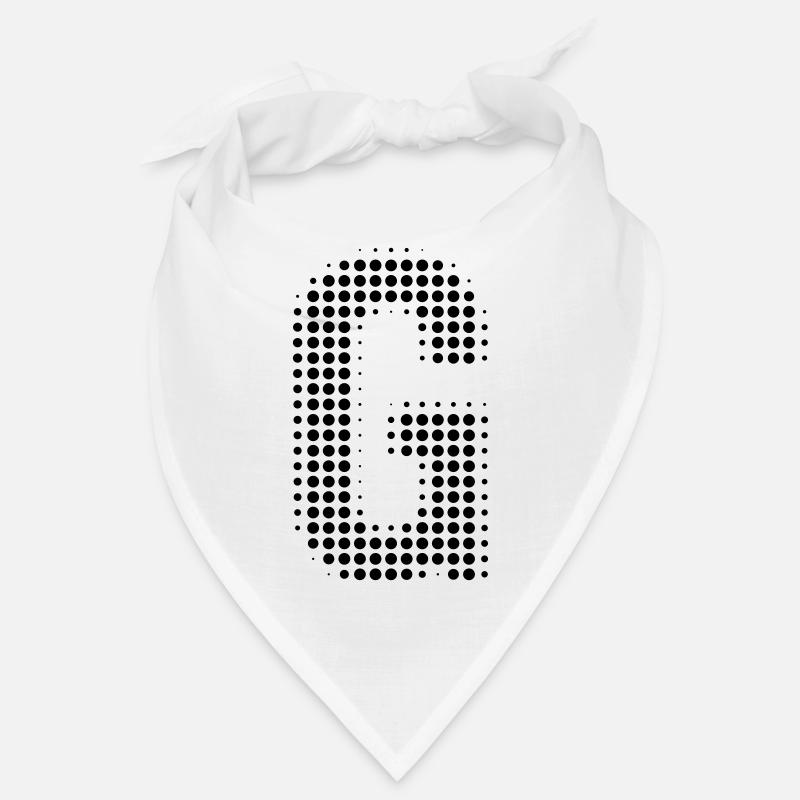 G letter initial letter dots gift Bandana