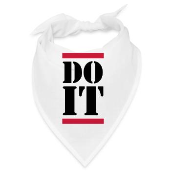 Do It - Bandana - Weiß - Vorne
