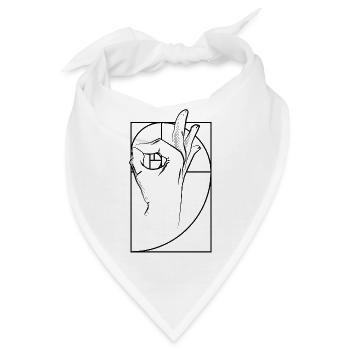 Gotcha-Troll - Bandana - Weiß - Vorne