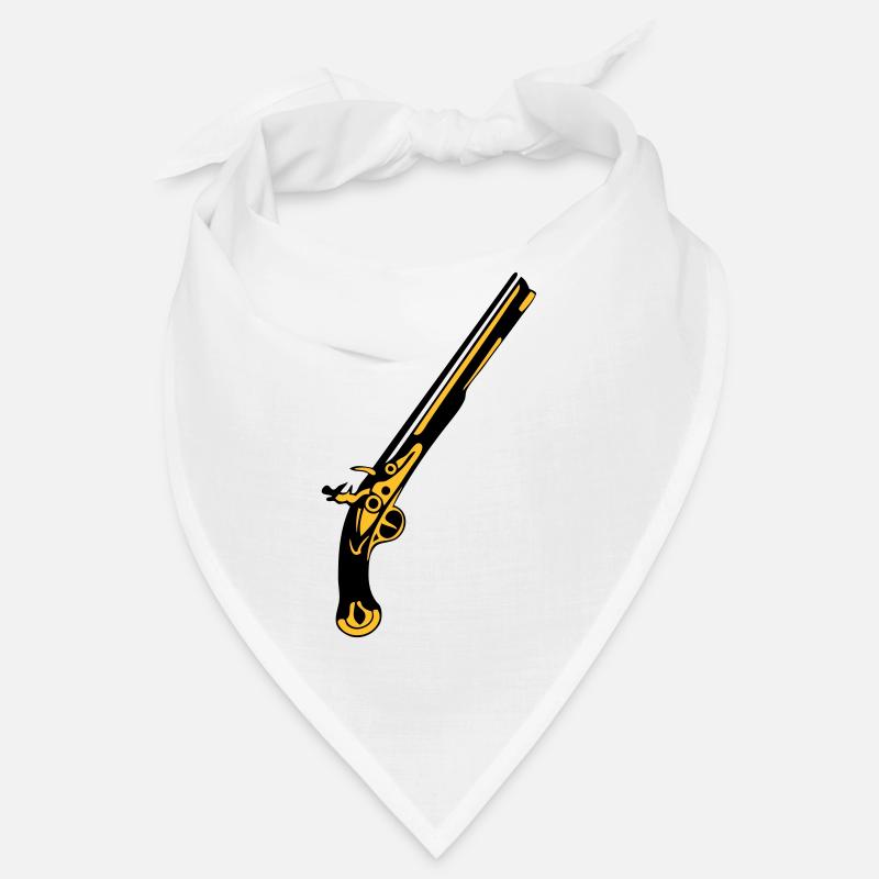 Alte Waffe Waffe Revolver Bandana