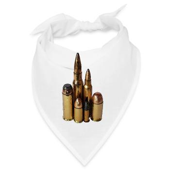 Patronen - Bandana - Weiß - Vorne