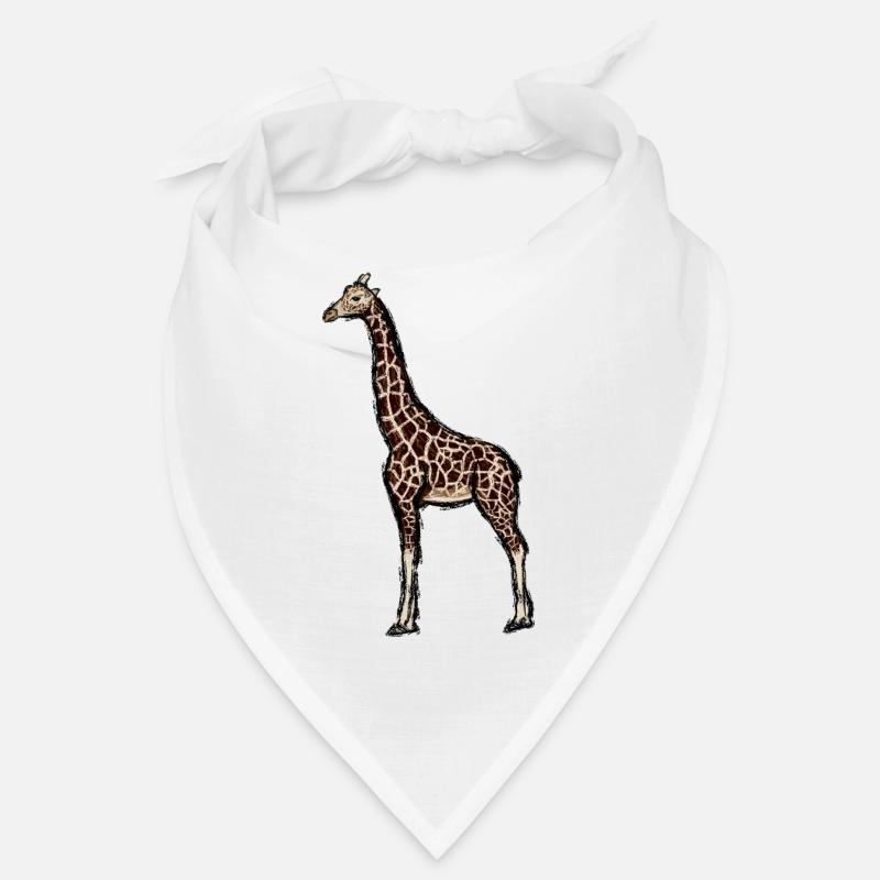 Conception avec une girafe 1 Bandana