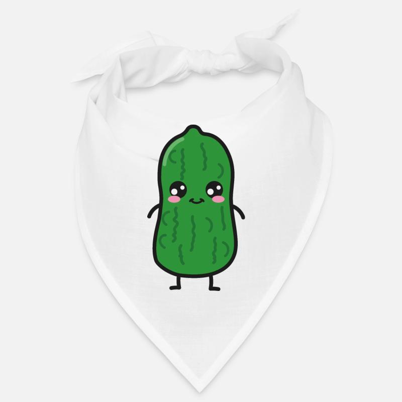 Cornichon acide Kawaii Bandana