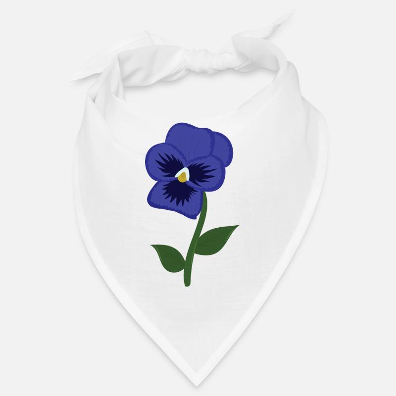 Garten-Stiefmütterchen - Bandana - Weiß