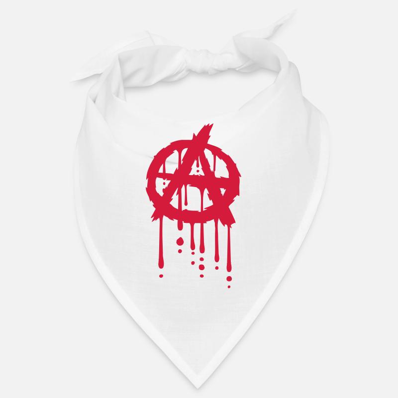 Anarchy blood drop icon Bandana