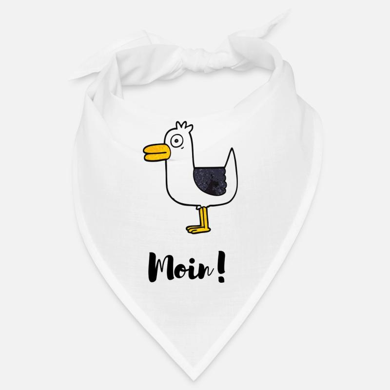 Moin mit Möwe Bandana