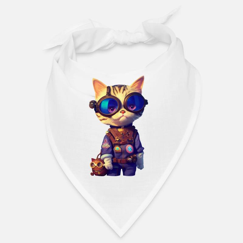 Aviator Cat Bandana