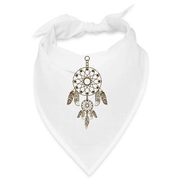 Traumfänger - Bandana - Weiß - Vorne